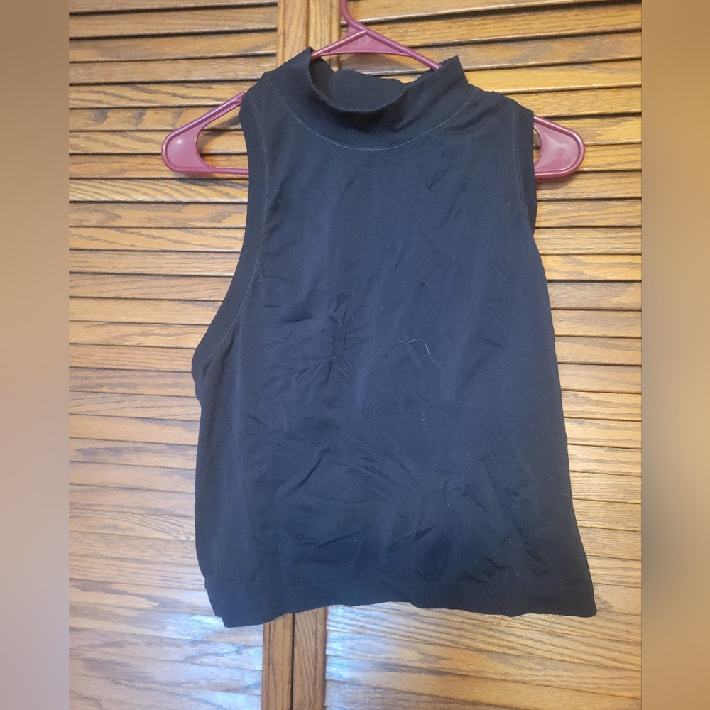 Athleta Black Tank Top Activewear Size Large Womans